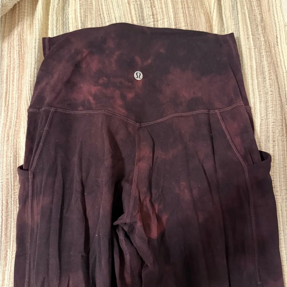 lululemon athletica Women's Deep Burgundy High-Rise Leggings